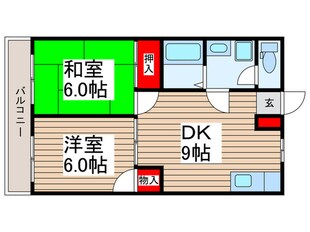 エクセレント三上の物件間取画像